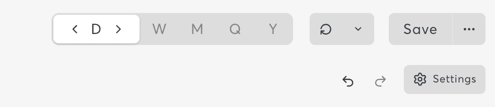 Chart Toolbar