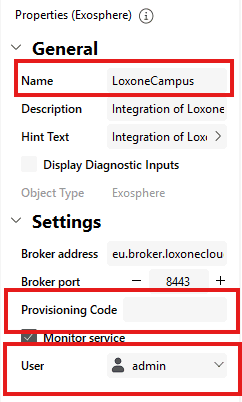 Configure Exo Plugin
