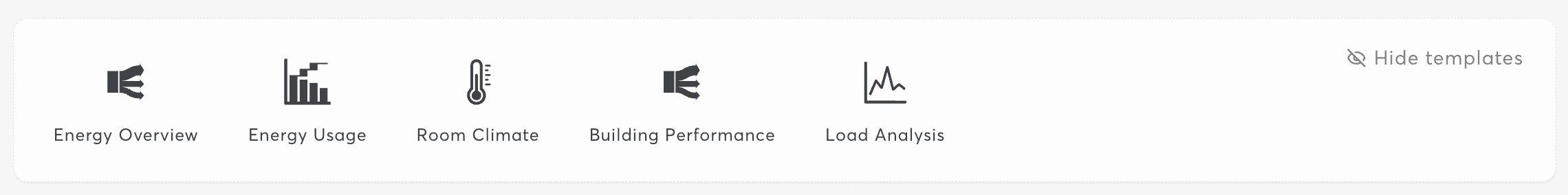 Dashboard Template Browser
